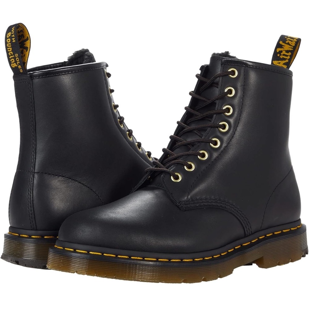 DR. MARTENS  WOMENS ZAVALA COMBAT BOOTS